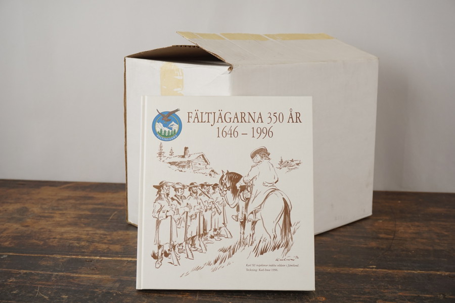 Fältjägarna 350år 1646-1996 26st exemplar. 4