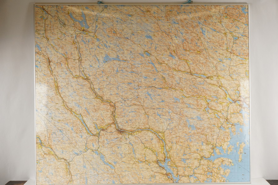  Sollefteå Karta på panel. M26