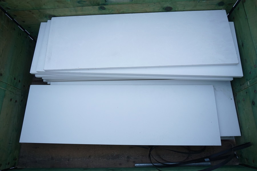 21 Hyllplan 90x30x2cm vit. B136