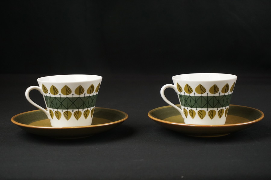 2st Rörstrand koppar & fatt Alba. G46