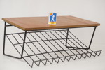Vintage Telefonhylla i teak. A169