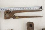 Äldre tång, Skruvstycke mm. D42