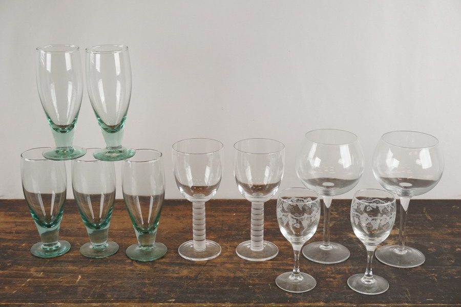 Vinglas, champagneglas mm. G54