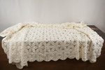 Överkast, virkat 190x140. A174