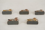 Vintage Hästmodeller Elestolin Tyskland. A203