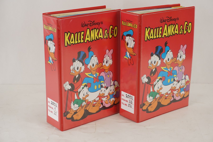 Serietidningar Kalle Anka & C:O 2002 1till 52. A212