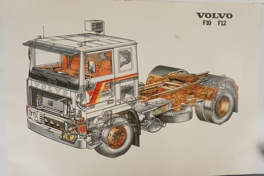 Volvo F10 F12 affisch. M10