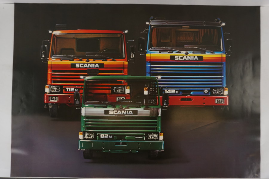 Scania 112H 142E 82M affisch. M12