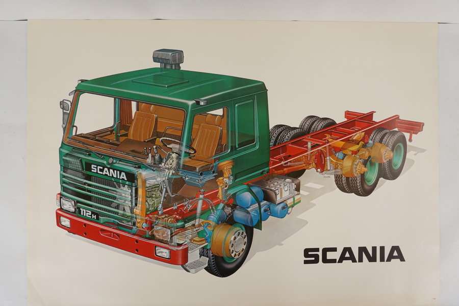 Scania 112H affisch. M13