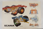 Scania AD90 AD100 affisch. M14