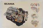 Scania DSC14 affisch motor. M16