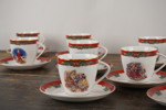 Disney Jul, Stefan Lindahl kaffe koppar med fat. G1