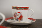 Disney Jul, Stefan Lindahl kaffe koppar med fat. G1