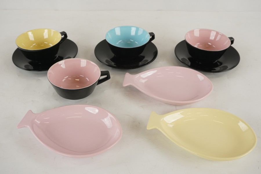 Kaffekoppar Söholm Danmark Retro mm. G9