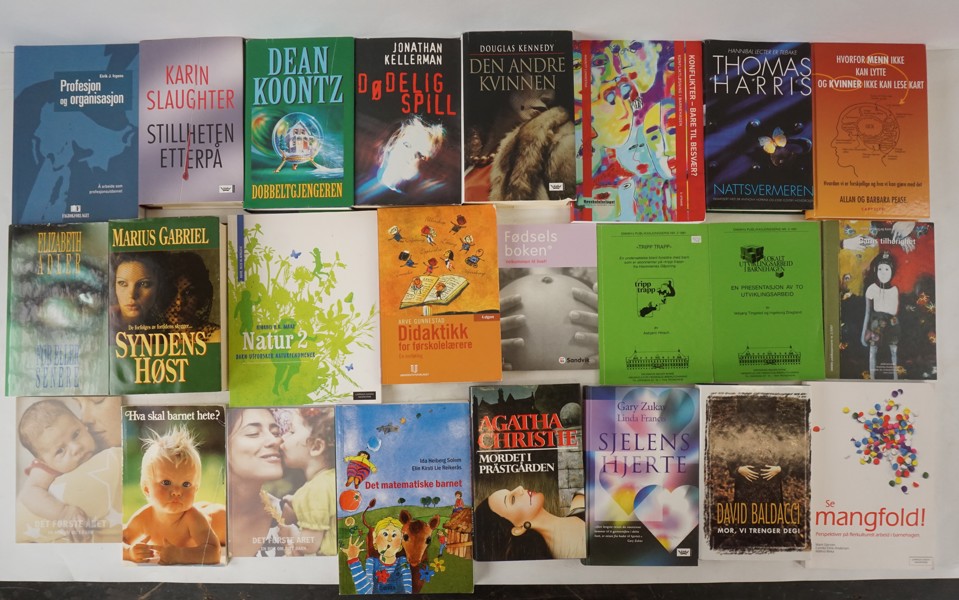 24st Böcker Dean Koontz mm. BC63