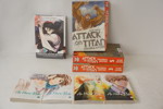 8st Manga böcker Attack on Titan mm. A6
