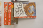 8st Manga böcker Attack on Titan mm. A6