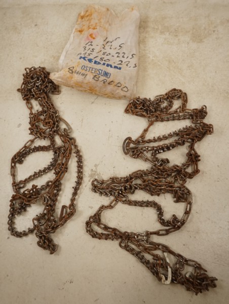 1Par Piggkedjor Lastbil 22,5". D3