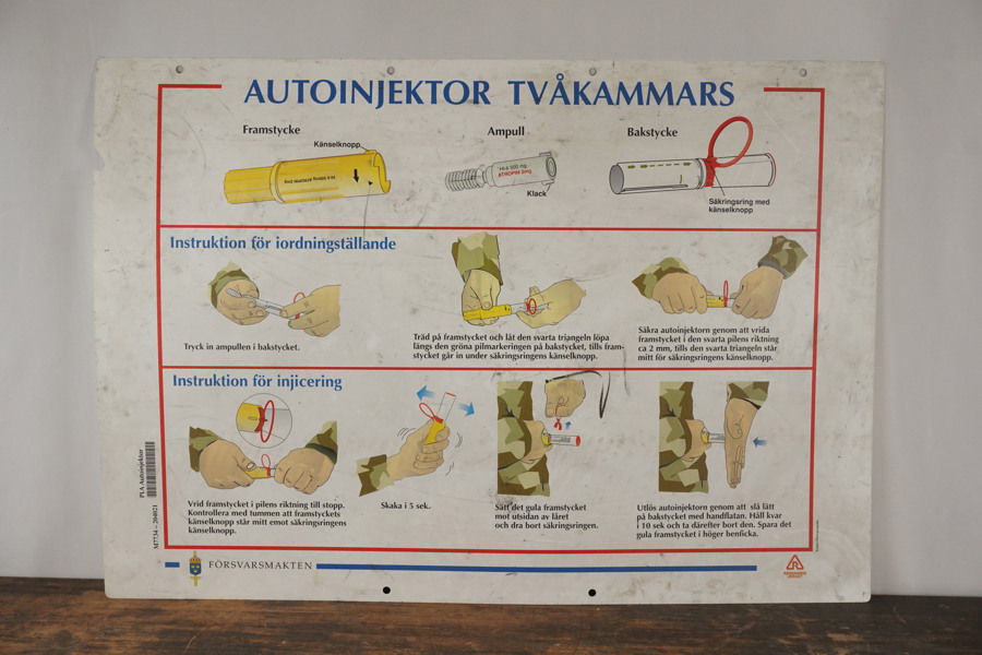 Planch Autoinjektor tvåkammars. M31