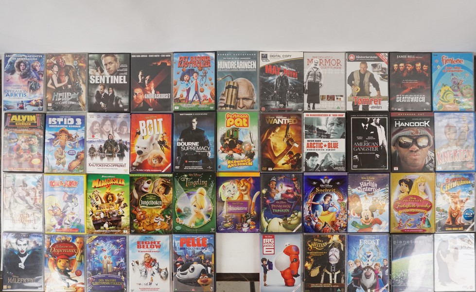 Norge 43st DVD Walt Disney Frost mm. A223/