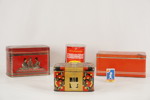 Vintage 4st Plåtburkar Edwards mm. A13/