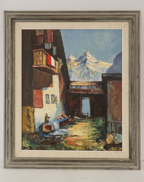 Carl. Stenshammar -Bondgård 61x70. M46/