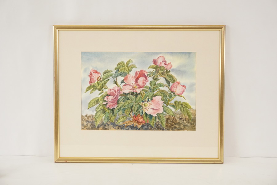 F. Johnson - växter 52x42. M94/