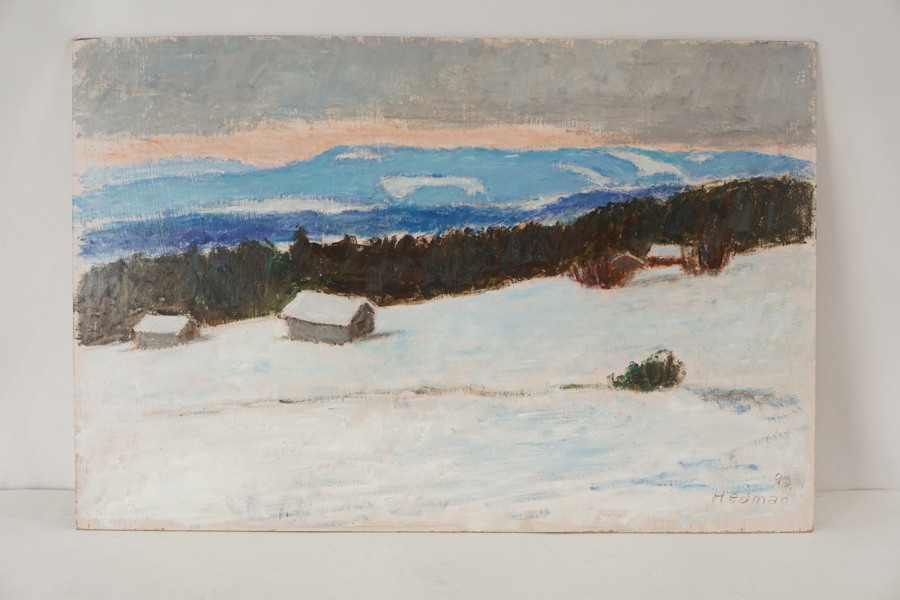 Tavla Hedman, landskap. M38