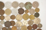 Utländska, svenska och gamla mynt. A33
