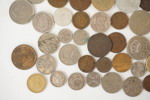 Utländska, svenska och gamla mynt. A33