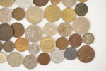 Utländska, svenska och gamla mynt. A33