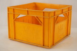 Bryggerilåda i plast orange. B42/