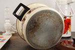 Vintage pumptermos, bordslampa mm. BC309/