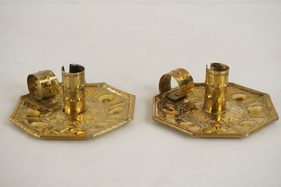 2st W.B Jämtslöjd ljusstakar mässing. A60