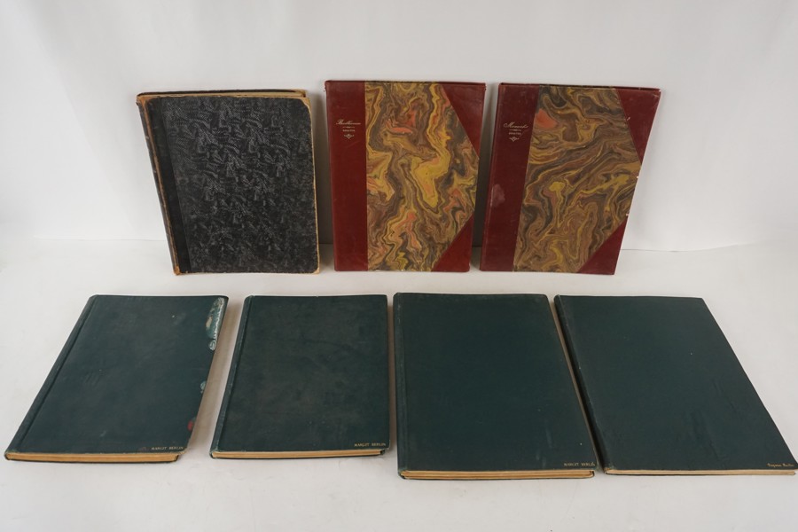 Notböcker Mozart, Beethoven mm. A65