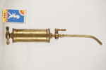 Vintage smörjpump i mässing. A78