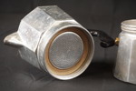 Italiensk kaffebryggare i aluminium. A81