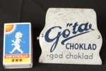 Vintage klemma Göta choklad. A82