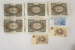 Sedlar 100 Mark, 5 Kronor mm. A183/