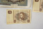 Sedlar 100 Mark, 5 Kronor mm. A183/
