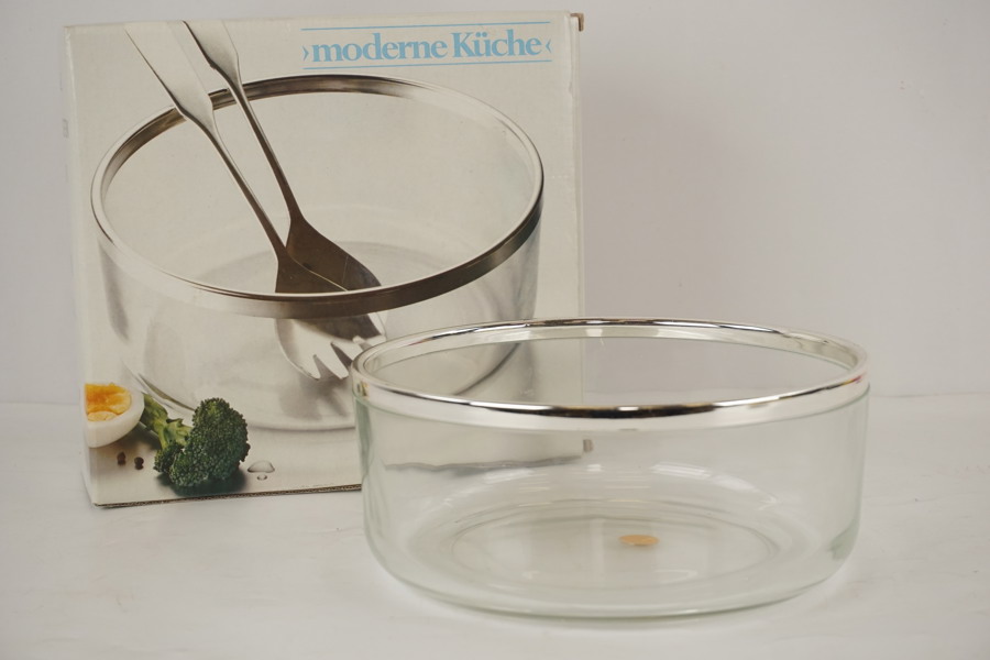 Moderne Küche Skål i glas. D54/