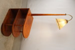 Vintage Sidobord med lampa. B141
