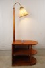 Vintage Sidobord med lampa. B141