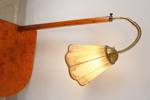 Vintage Sidobord med lampa. B141