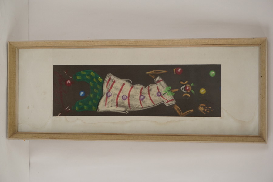 Tavla clownmotiv. M33/