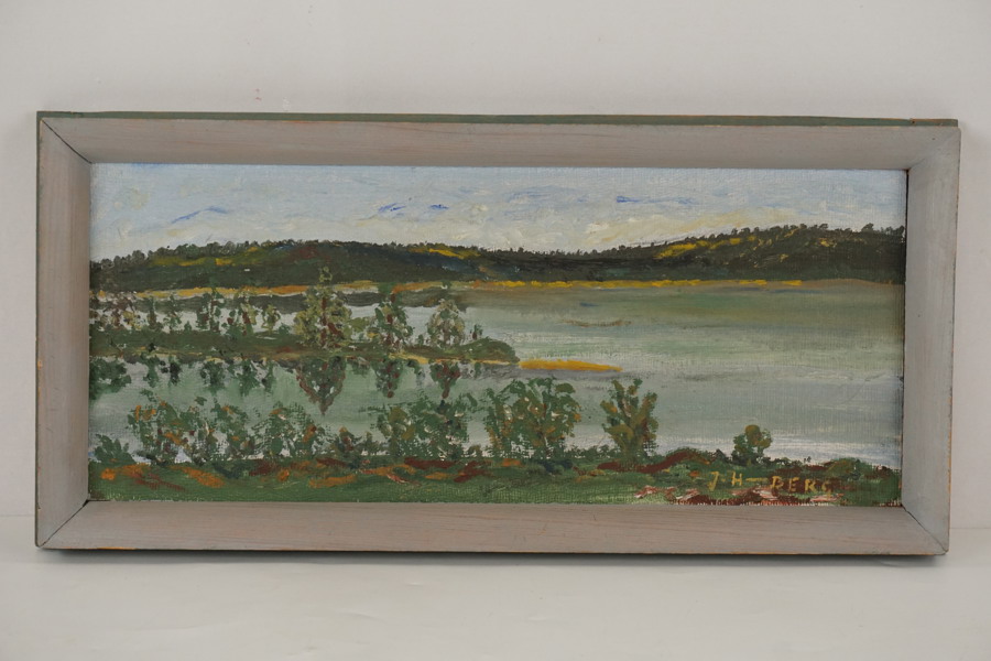 Tavla J.H-Berg, motiv Revsundssjön M23/