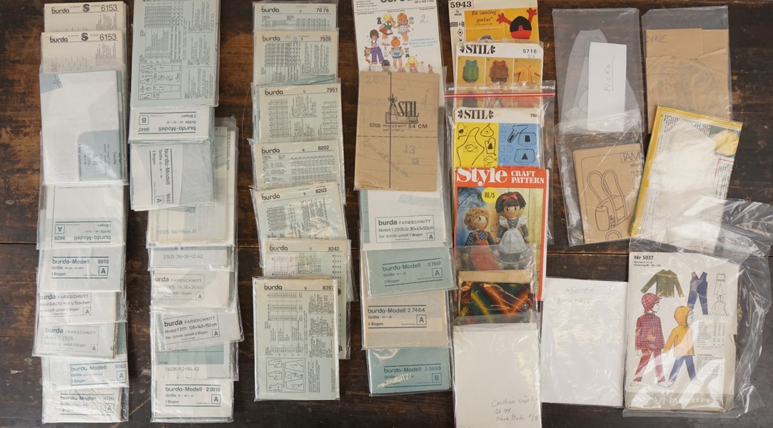 Burda klädmönster. A102