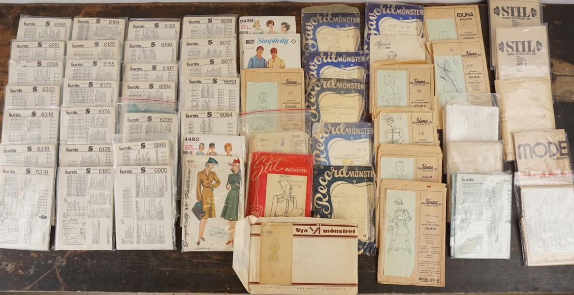 Burda, Stil klädmönster. A104