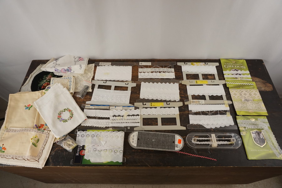 Knypplad Spets mm. A113