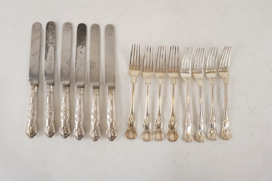 Nysilver bestick DUFVA. A162